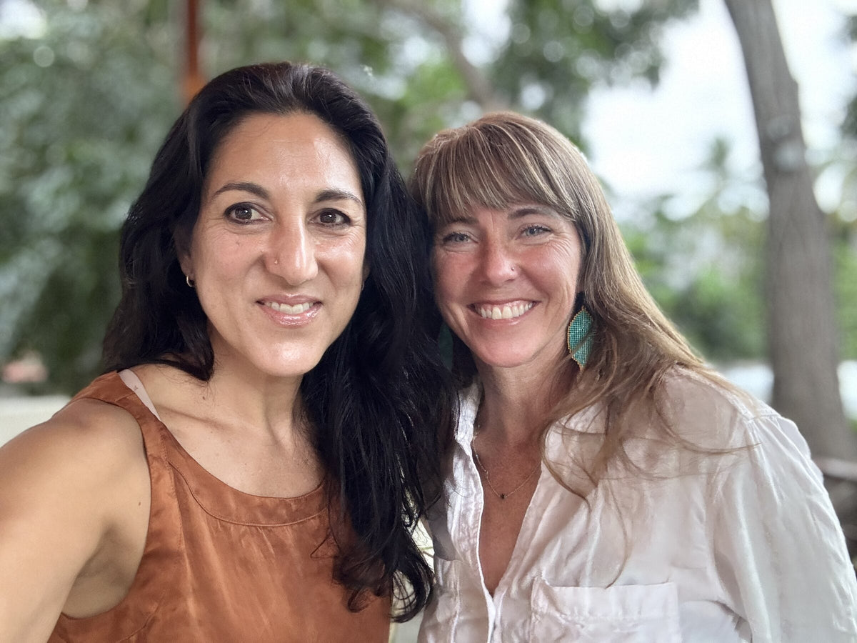 Nathalie Babazadeh and Kacey Moe, the program's coaches
