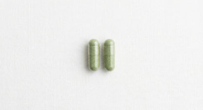 Daily dose of Lucidia — two capsules as the recommended serving for cellular defense and immune optimization